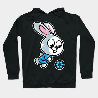 Rabbit Football Game Day Funny Team Sports Bunny Soccer product Hoodie